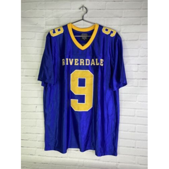 Bioworld Shirts Riverdale Archie Andrews Football Jersey Blue